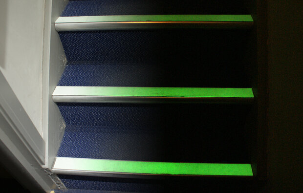 Antirutsch Klebeband Glow in the Dark 25 mm