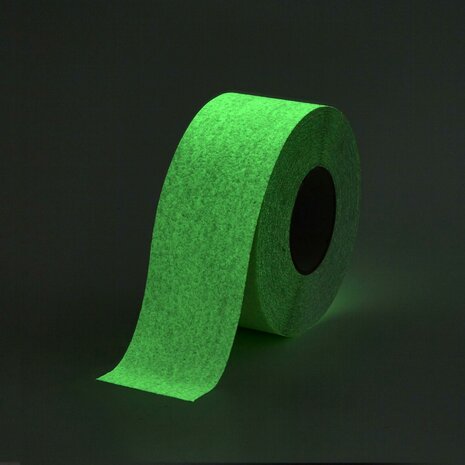 Antirutsch Klebeband Glow in the Dark 75 mm